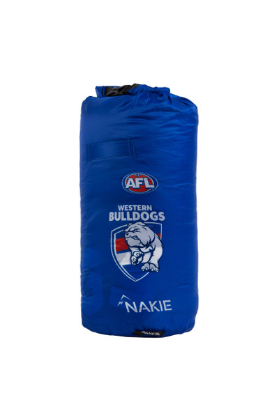 Western Bulldogs Nakie Puffy Blanket