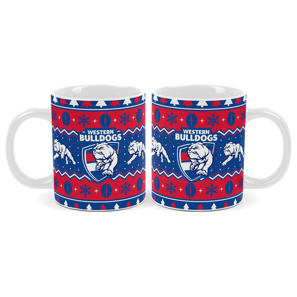 Western Bulldogs Christmas Mug 2026