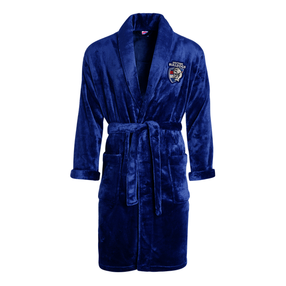 SHOP FOR OFFICIAL NRL BULLDOGS MENS LONG SLEEVE ROBE