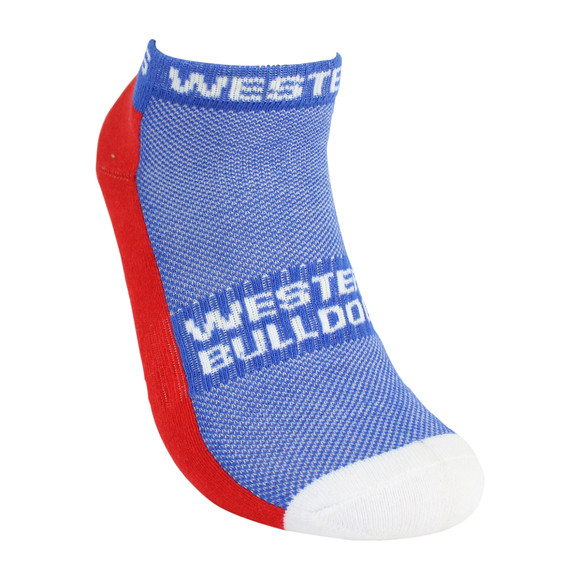 Western Bulldogs Sport Ankle Socks 2 Pack Western Bulldogs Sport Ankle Socks 2 Pack