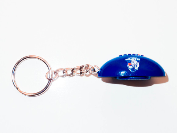 Western Bulldogs Football Magnet Keyring