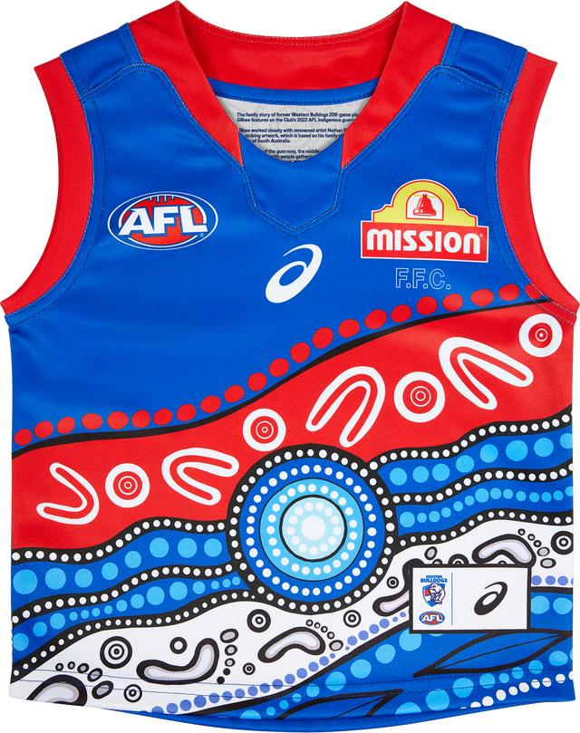 Western Bulldogs 2023 Indigenous Jumper #AFLDeadly 