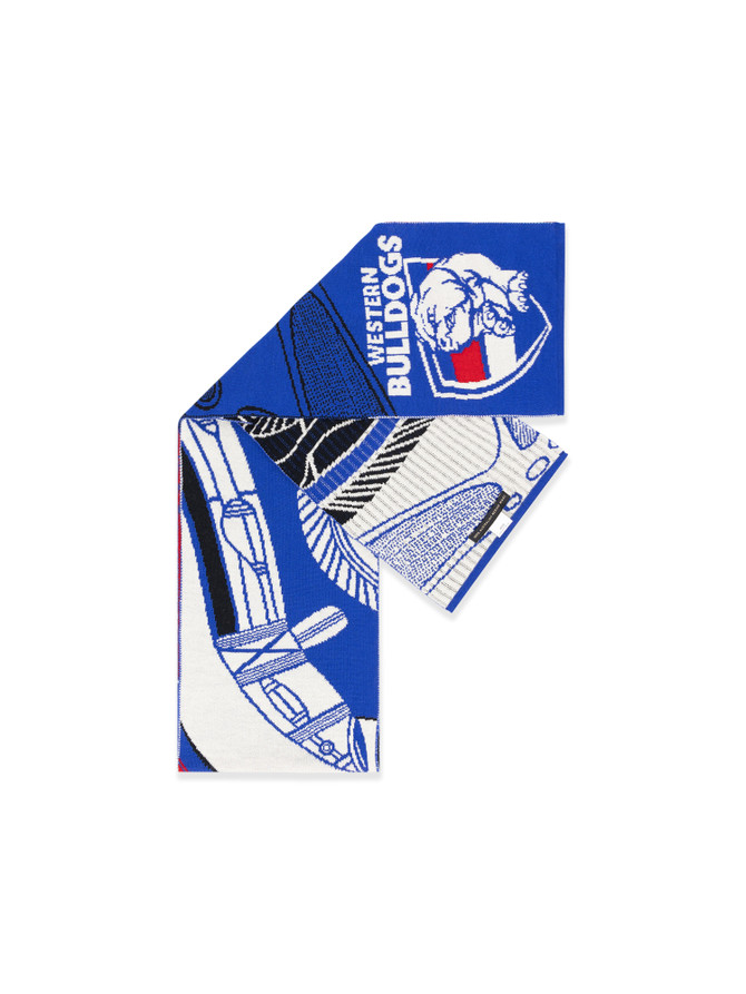Western Bulldogs 2023 Indigenous Wool Scarf