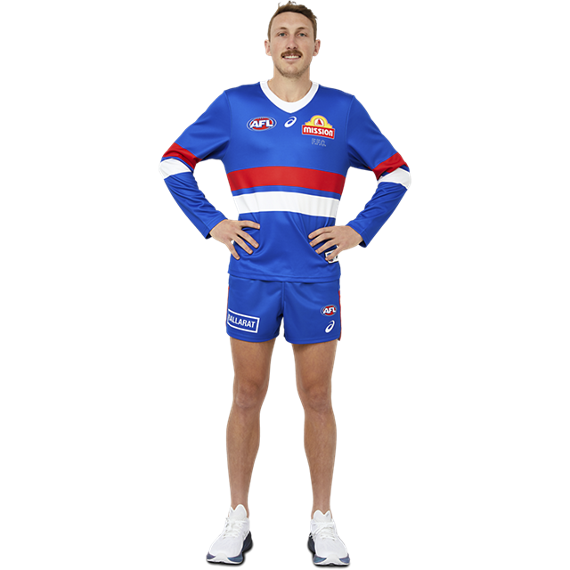 Western Bulldogs Asics 2023 L/S Home Guernsey - Adult