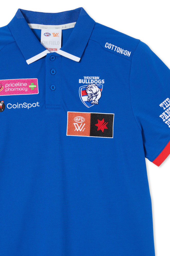 Western Bulldogs AFLW 2023 Media Polo - Womens