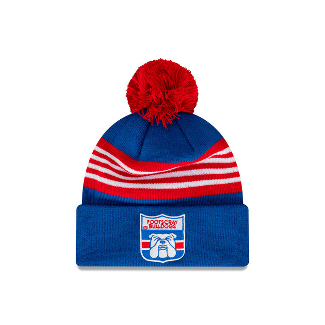 Western Bulldogs New Era Retro Stripe Beanie