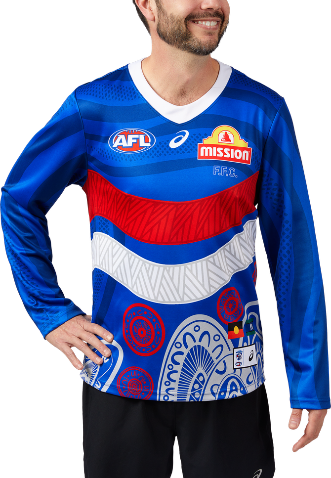 Western Bulldogs 2024 L/S Indigenous Guernsey - Adult