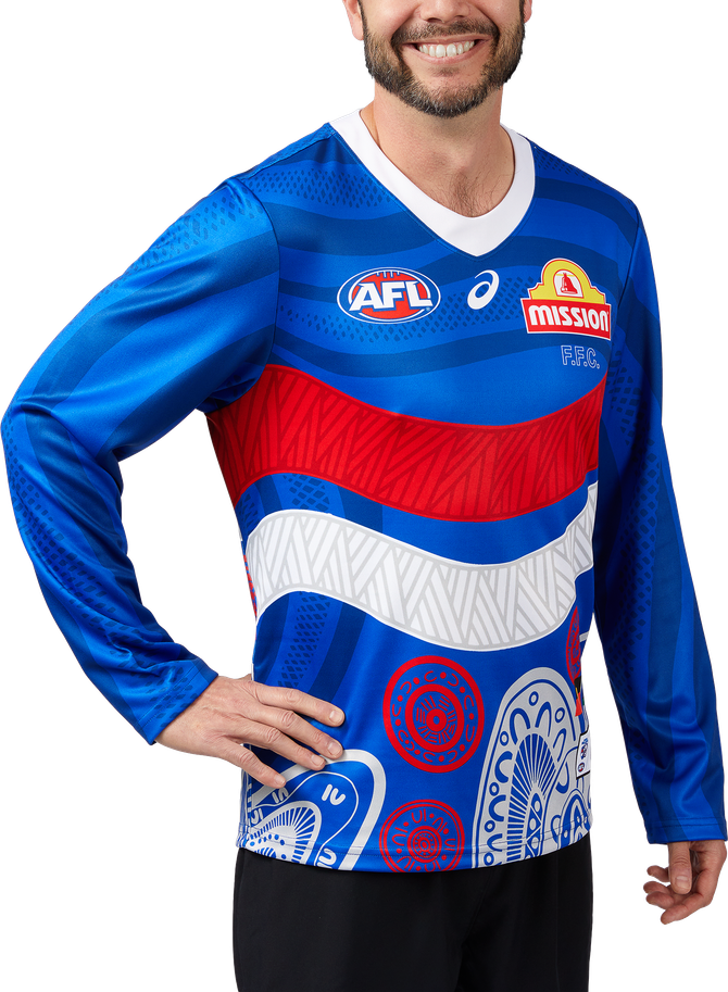Western Bulldogs 2024 L/S Indigenous Guernsey - Adult