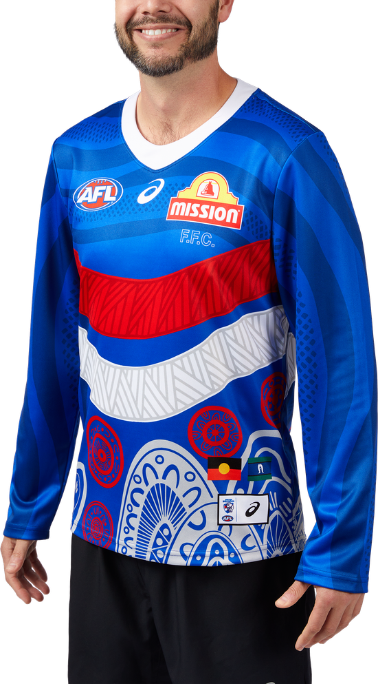 Western Bulldogs 2024 L/S Indigenous Guernsey - Adult