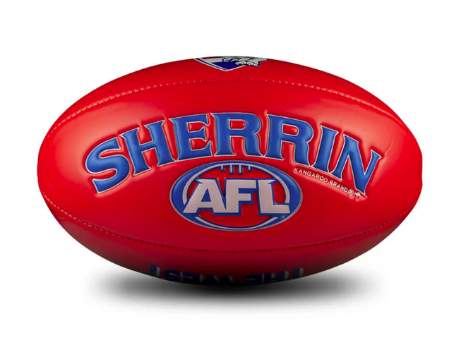 Western Bulldogs Super Soft Touch Football - Red