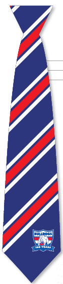 Western Bulldogs 100yr Tie