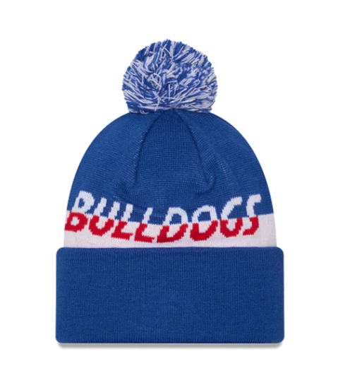 Western Bulldogs New Era Split Script Beanie