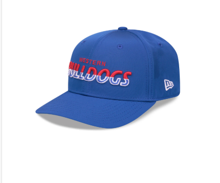 Western Bulldogs New Era Split Script 9SEVENTY Prolite Snapback Cap