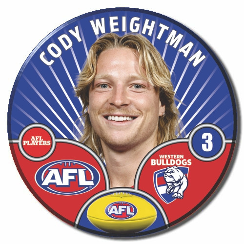2026 Western Bulldogs AFL Player Badge