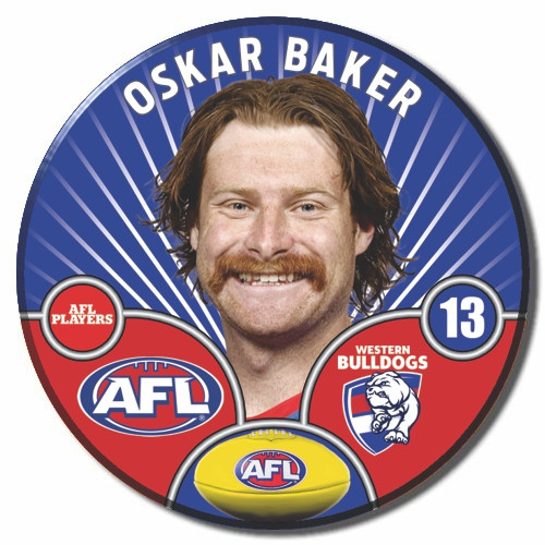 2026 Western Bulldogs AFL Player Badge