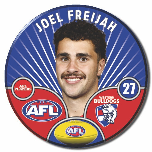 2026 Western Bulldogs AFL Player Badge