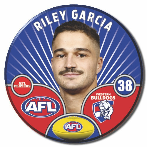 2026 Western Bulldogs AFL Player Badge