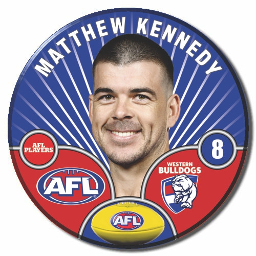 2026 Western Bulldogs AFL Player Badge