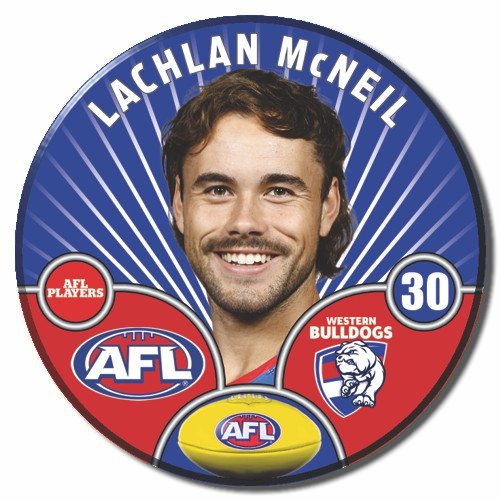 2026 Western Bulldogs AFL Player Badge