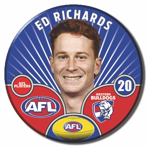 2026 Western Bulldogs AFL Player Badge