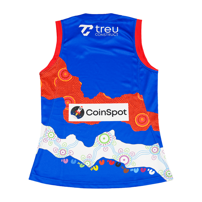 Western Bulldogs ASICS AFLW 2026 Pride Guernsey - Adult