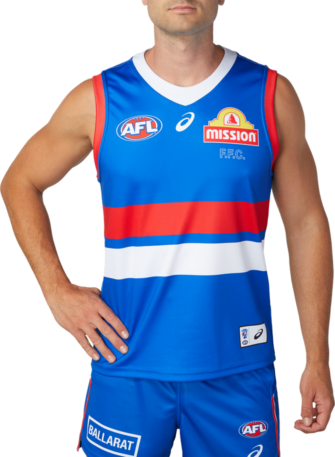 Western Bulldogs Asics 2023 Home Guernsey - Adult