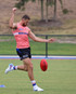 Western Bulldogs Asics 2023 Youth Training Guernsey - Papaya