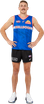 Western Bulldogs Asics 2023 Adult Training Guernsey - Blue