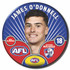 2026 Western Bulldogs AFL Player Badge