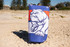Western Bulldogs Nakie Sand Free Beach Towel