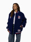 Western Bulldogs 100yr  Mitchell & Ness Melton Bomber Jacket