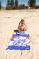 Western Bulldogs Nakie Sand Free Beach Towel
