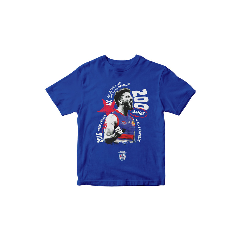 Western Bulldogs Bont 200 Games Tee - Adult