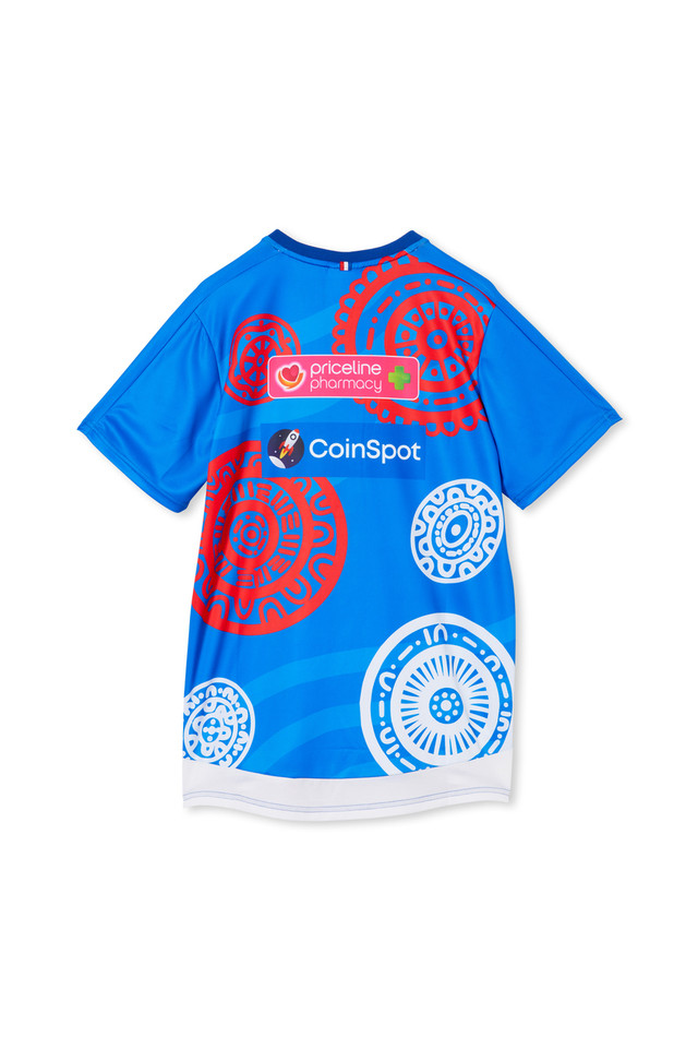 Western Bulldogs AFLW 2023 Indigenous Warm Up Tee