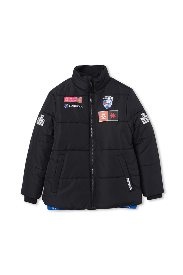 Western Bulldogs AFLW 2023 Unisex Puffer Jacket