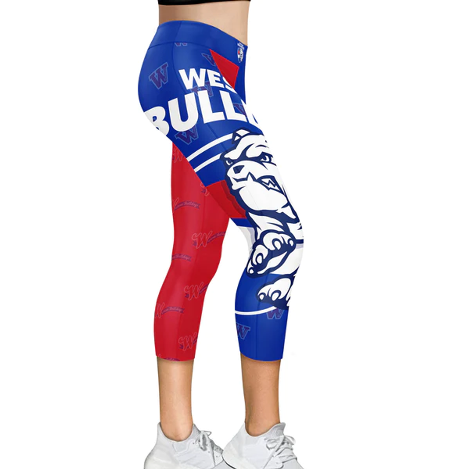 Western Bulldogs Logo Leggings