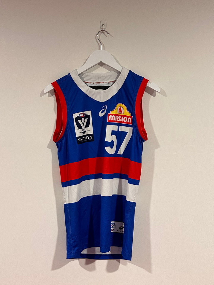 Western Bulldogs 2023 Player Issue VFL Guernseys
