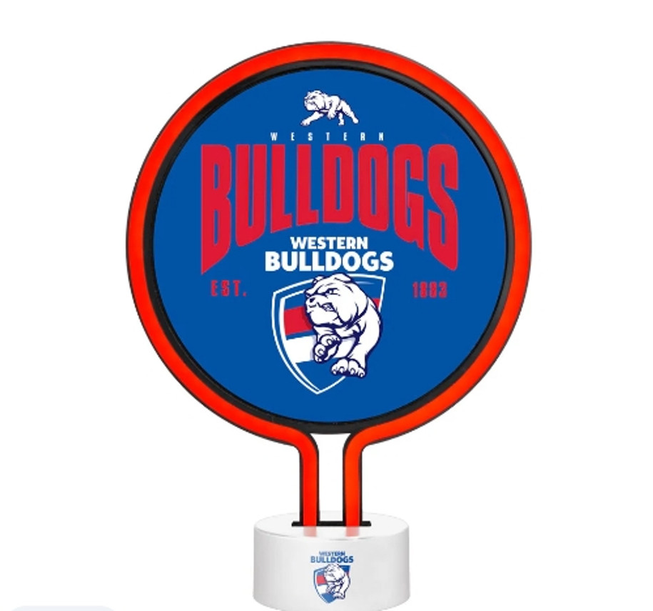 Western Bulldogs Neon Light
