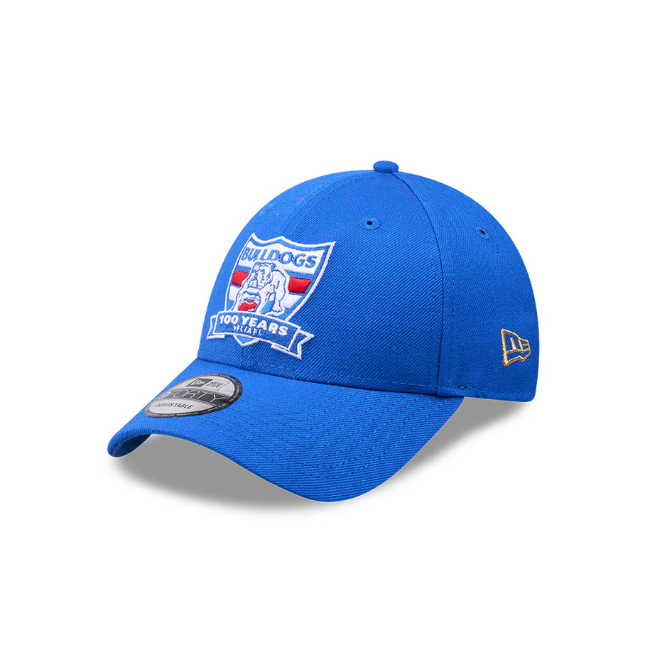 Western Bulldogs 100yr New Era 9FORTY Leather Strap Cap