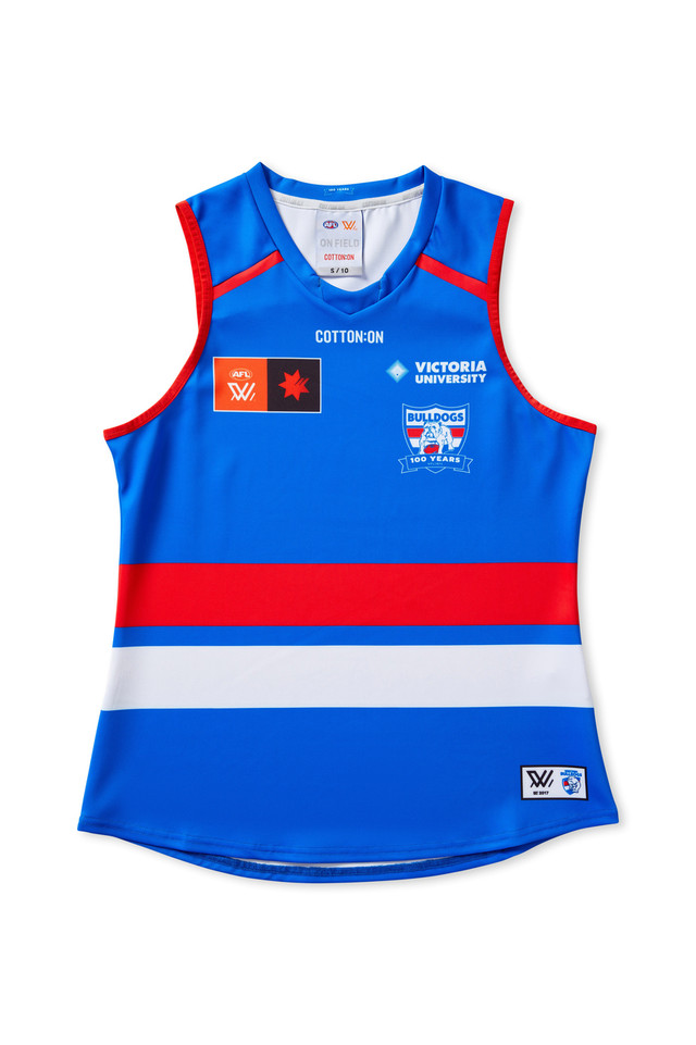 Western Bulldogs 2025 AFLW Home Guernsey