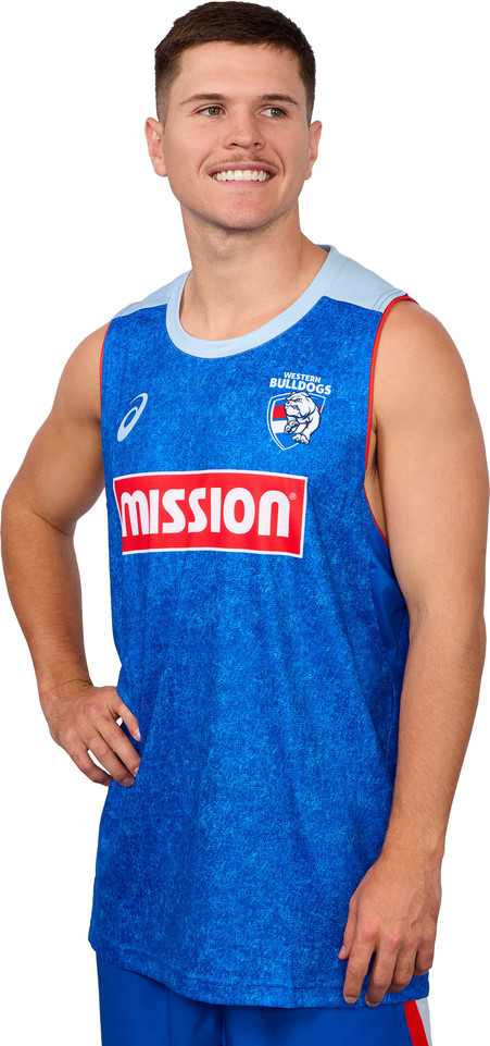 Western Bulldogs Asics 2026 Training Singlet