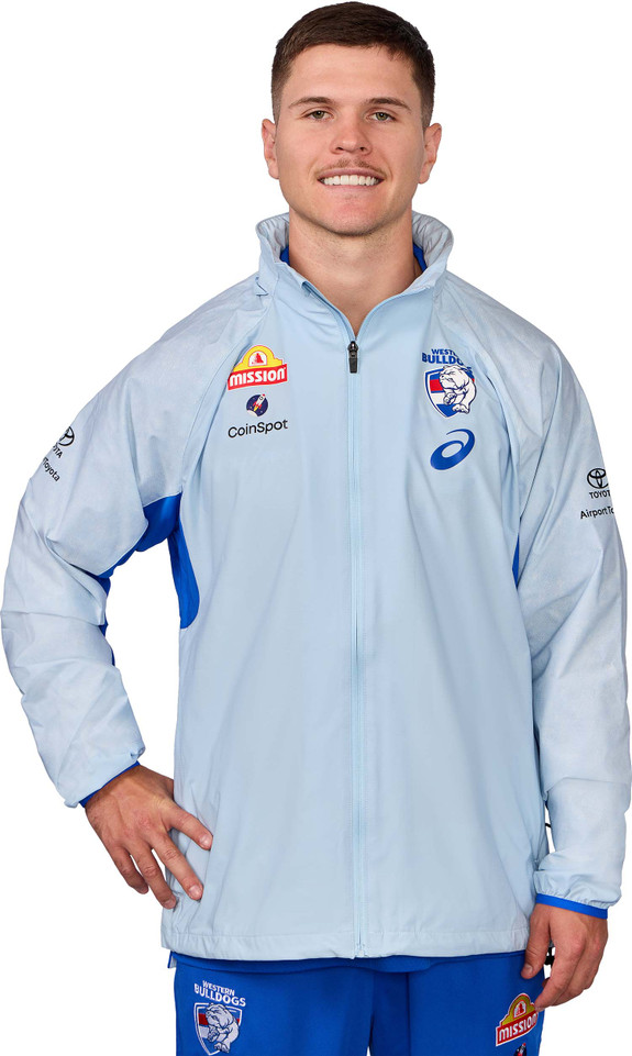 Western Bulldogs Asics 2026 Spray Jacket