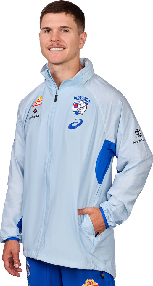 Western Bulldogs Asics 2026 Spray Jacket