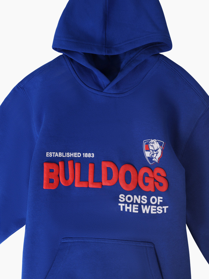 Western Bulldogs Youth Graphic Hood