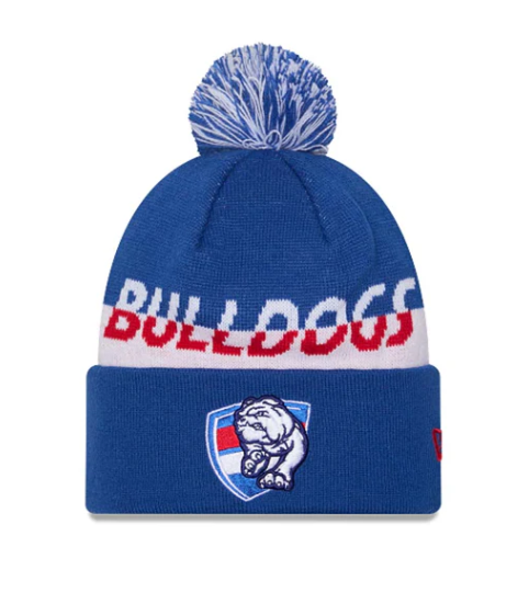 Western Bulldogs New Era Split Script Beanie