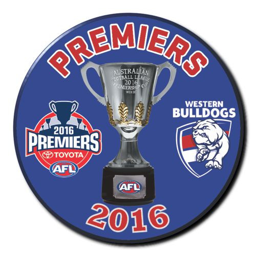 Western Bulldogs 2016 Premiership Bagde - Premiers 2016