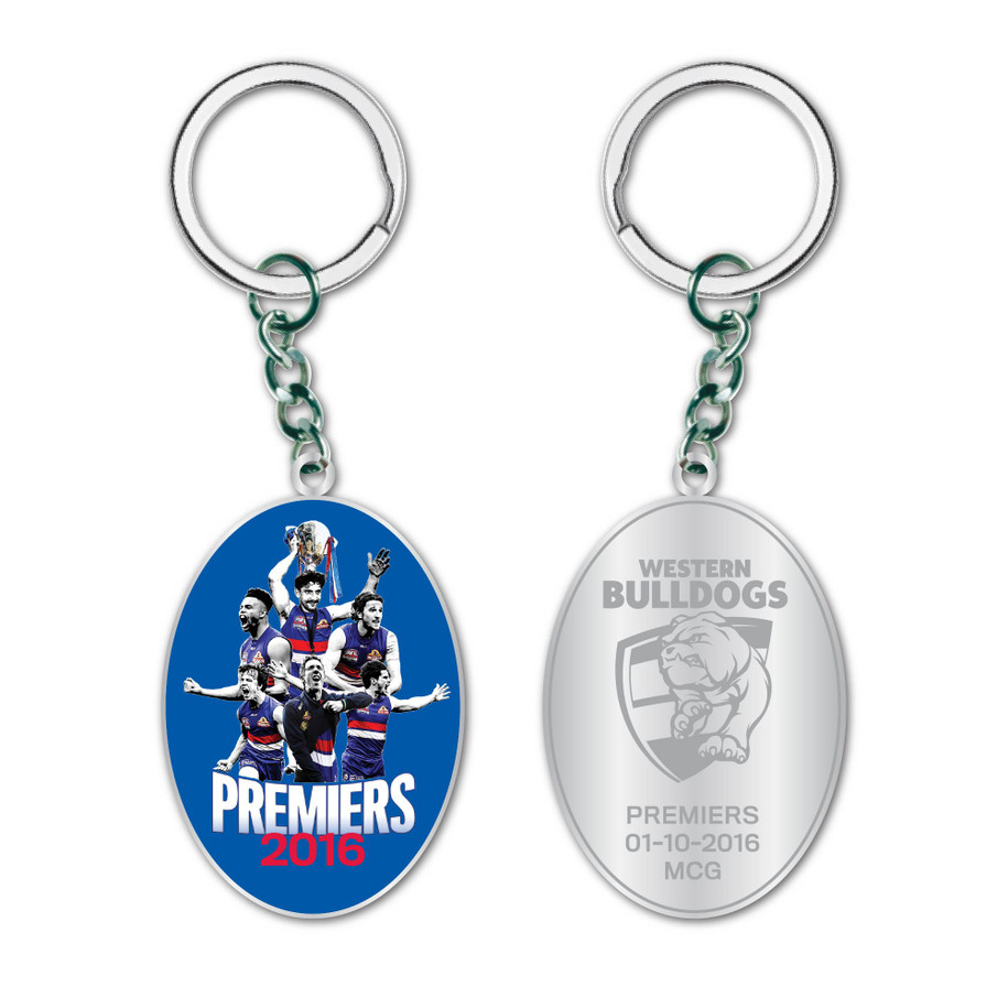 Western Bulldogs 2016 Premiership Anniversary Key Ring