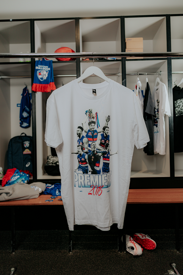 Western Bulldogs 2016 Premiership Anniversary Icons Tee
