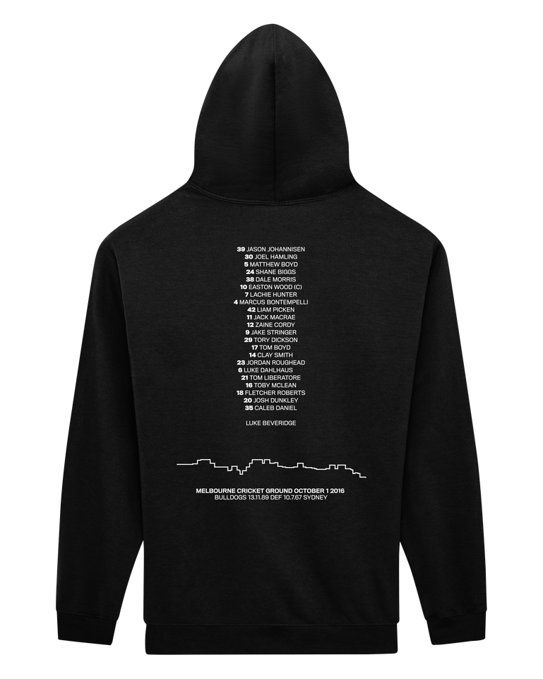Western Bulldogs 2016 Premiership Anniversary Moment Hoodie