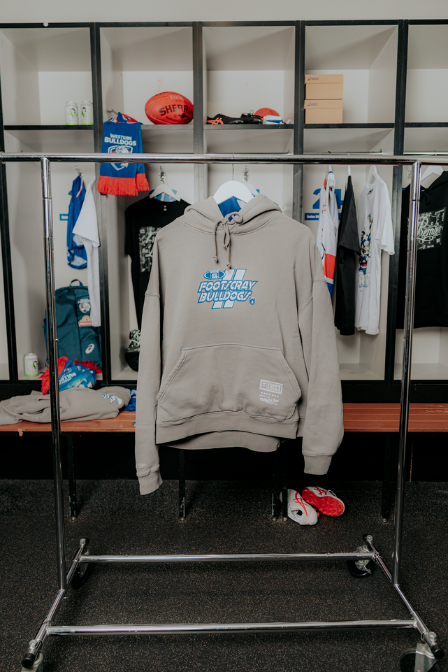 Western Bulldogs Mitchell & Ness Panel Box Hood